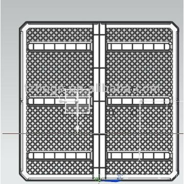 strong bearing plastic pallet injection mould